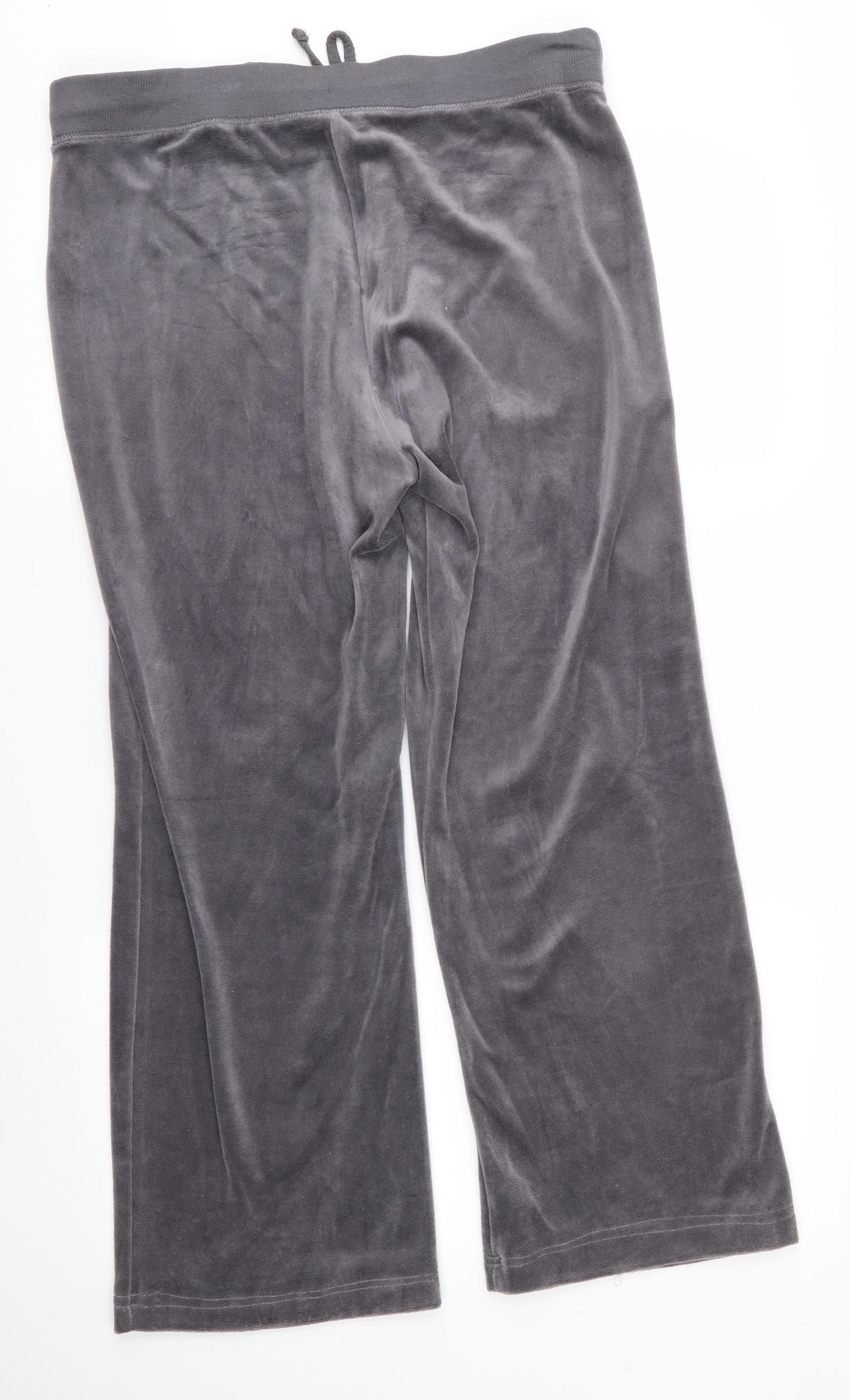 Papaya Womens Grey   Sweatpants Trousers Size 14 L25 in
