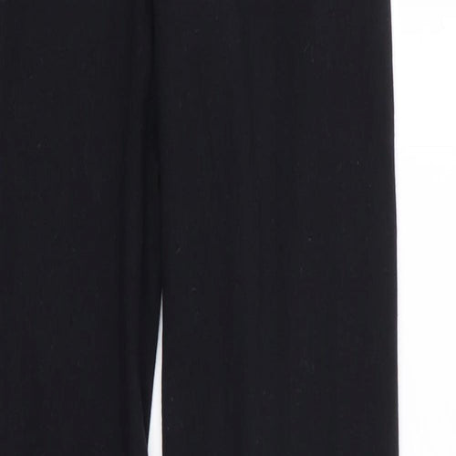 DECATHLON Womens Black   Capri Leggings Size S L28 in