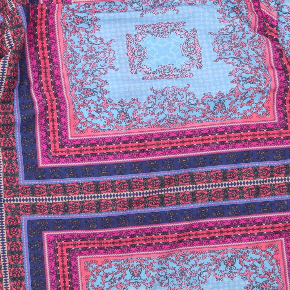 Boohoo Man Mens Blue Paisley   Button-Up Size S