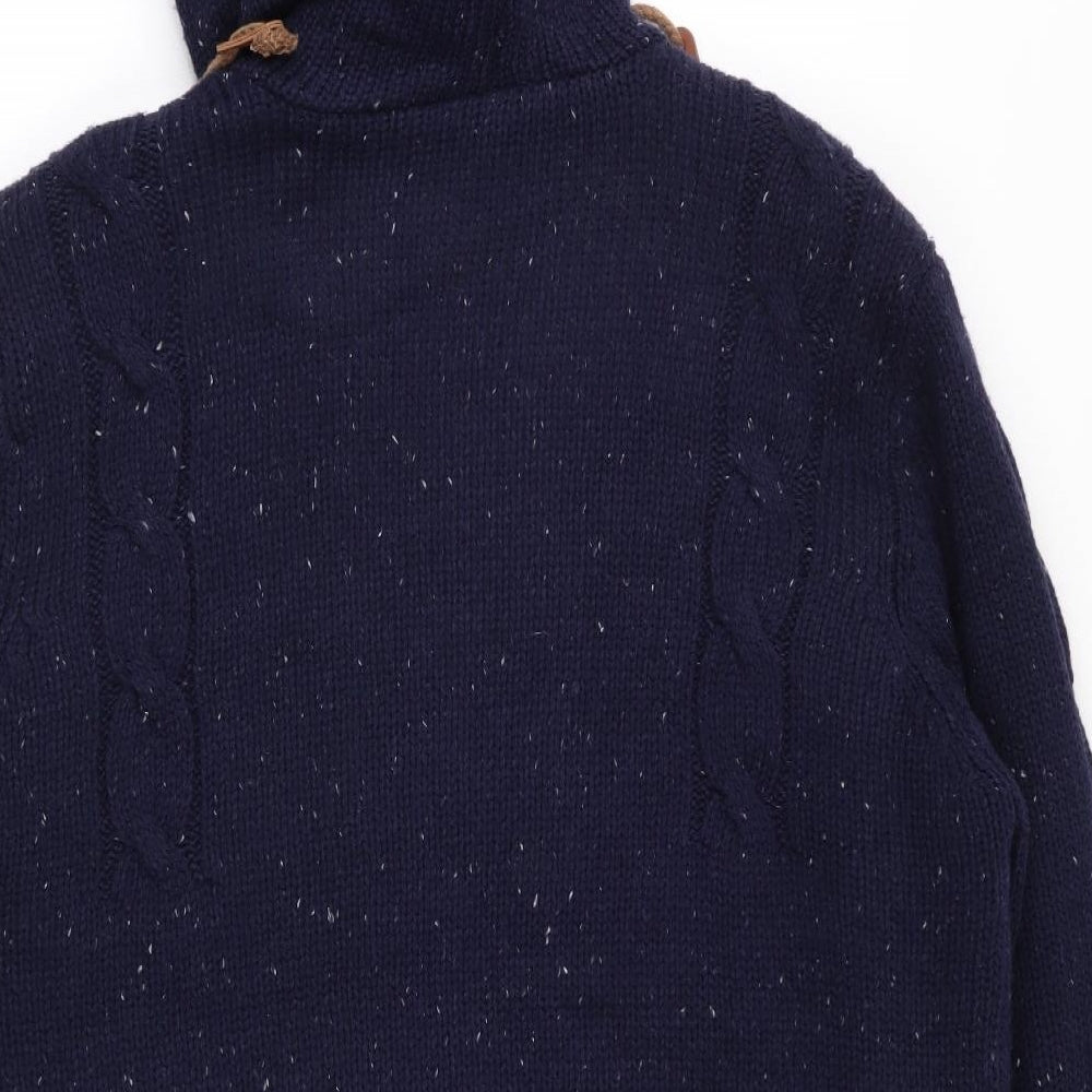 Tokyo Laundry Mens Blue   Cardigan Jumper Size L
