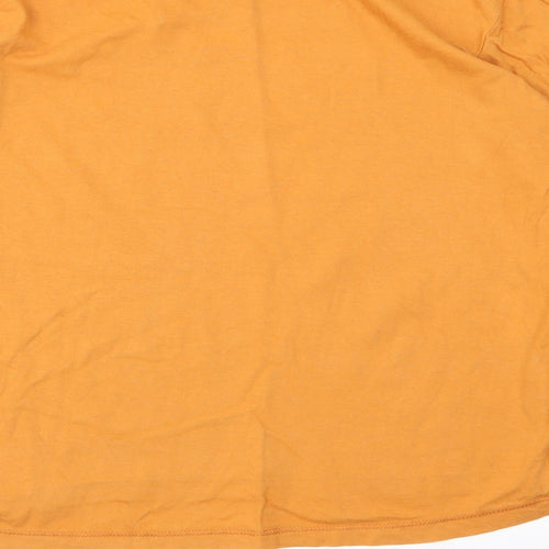 Tbar Womens Yellow   Basic T-Shirt Size XS