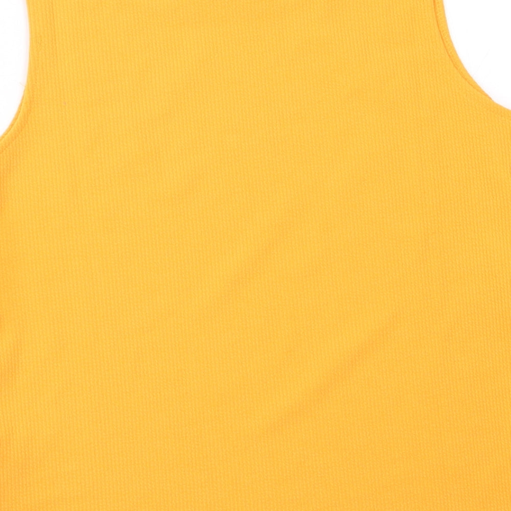UMM Womens Yellow   Basic Tank Size M