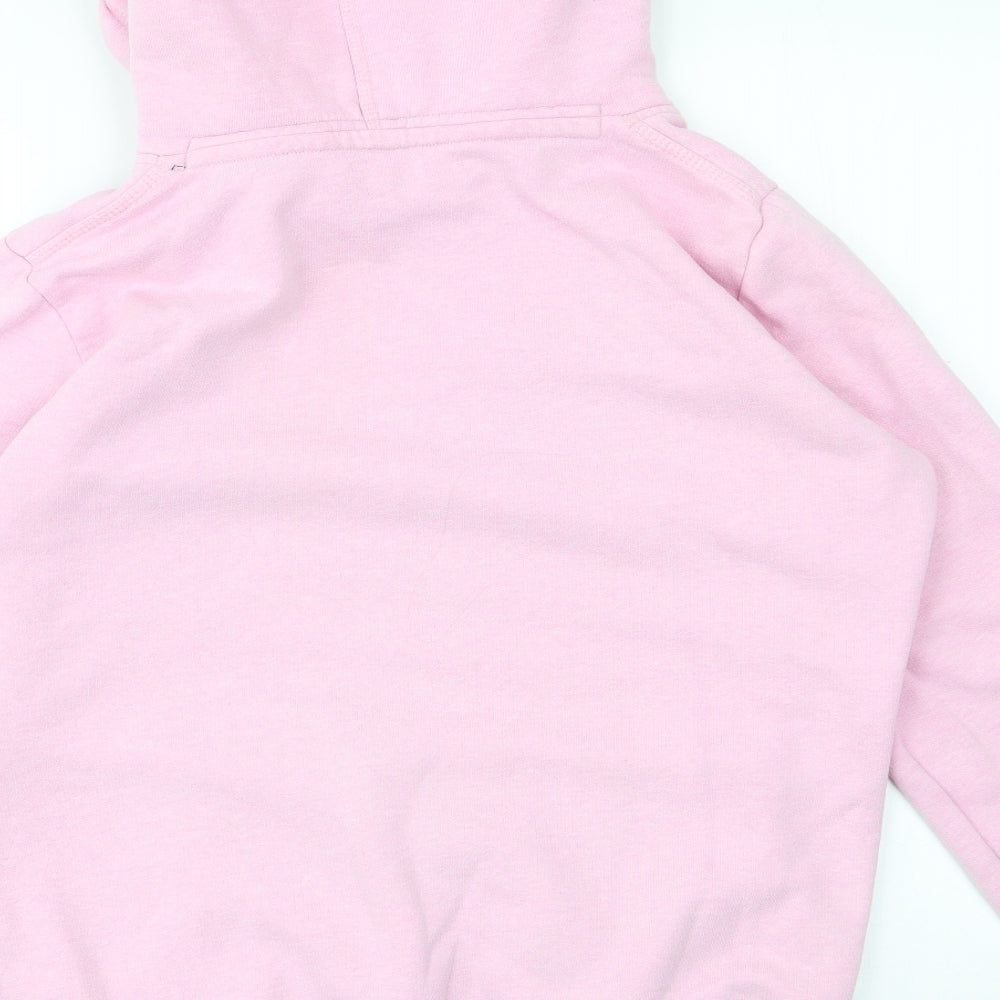 Superdry Womens Pink   Pullover Hoodie Size L