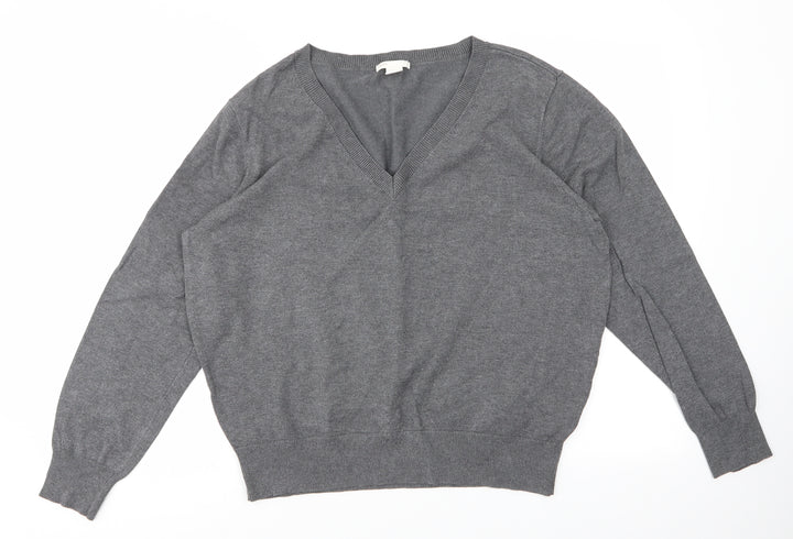 H&M Mens Grey   Pullover Jumper Size L