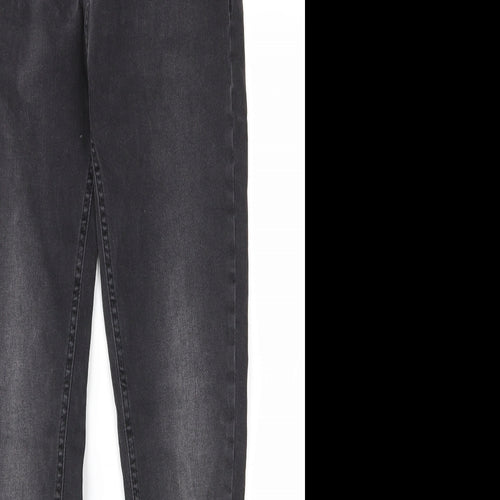 Boohoo Man Mens Grey   Skinny Jeans Size 30 in L28 in