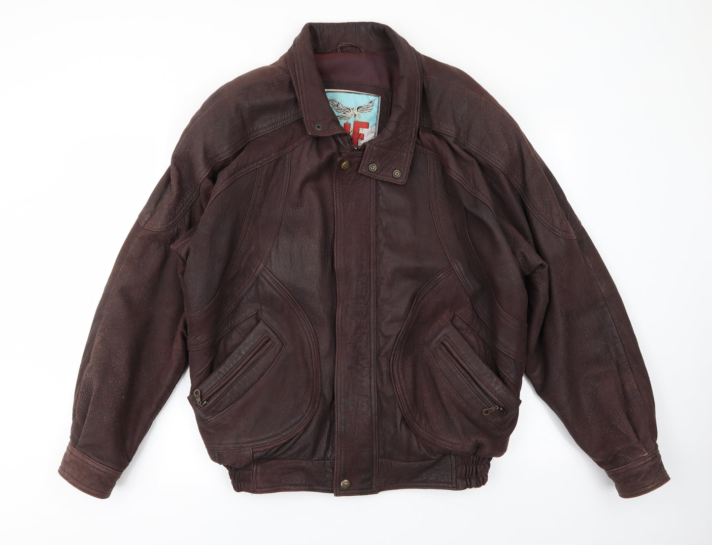 JF Collection Mens Brown   Jacket  Size L