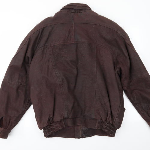 JF Collection Mens Brown   Jacket  Size L