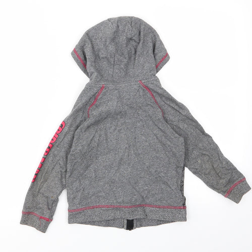 George Boys Grey   Full Zip Hoodie Size 4-5 Years