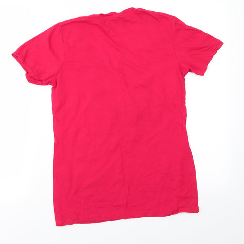 Porter craft & Design Womens Red   Basic T-Shirt Size S  - Jarunee