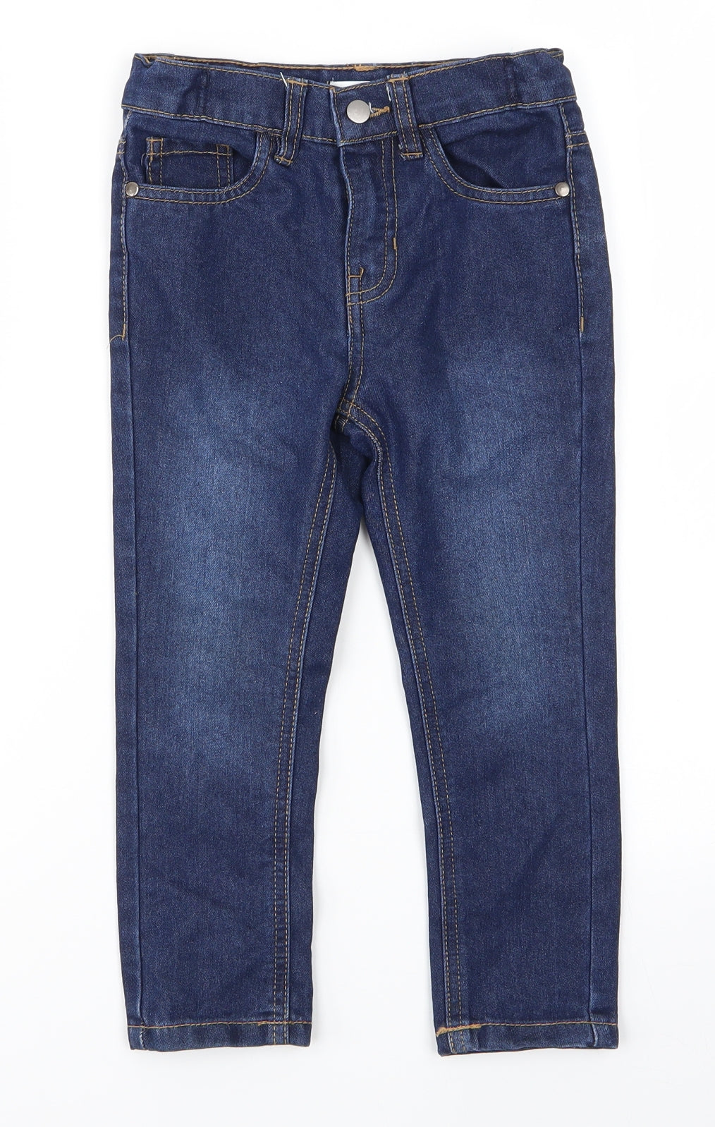 Pep & Co Girls Blue   Straight Jeans Size 4-5 Years