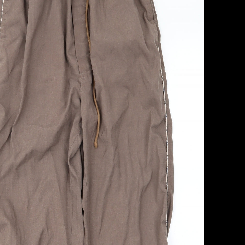 Bonanza Womens Brown   Jogger Trousers Size S L27 in