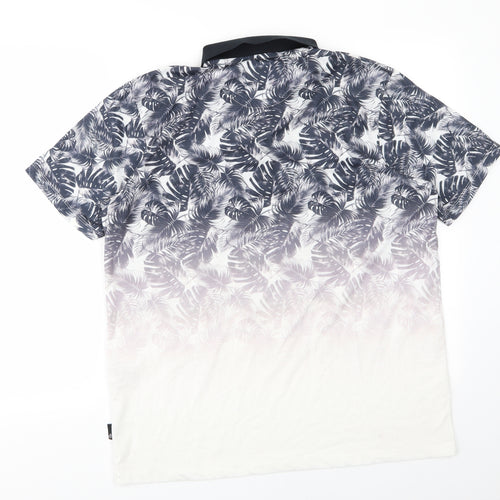 Burton Menswear Mens White    T-Shirt Size L