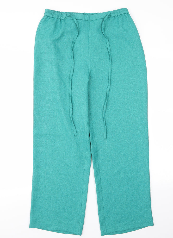 Julipa Womens Blue   Dress Pants Trousers Size 12 L26.5 in