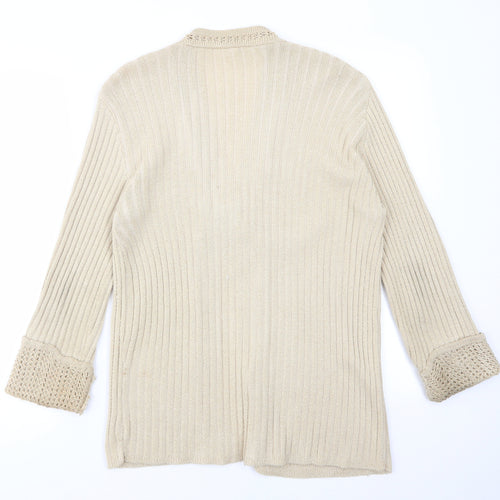 Pulse Womens Beige   Shrug Jumper Size L