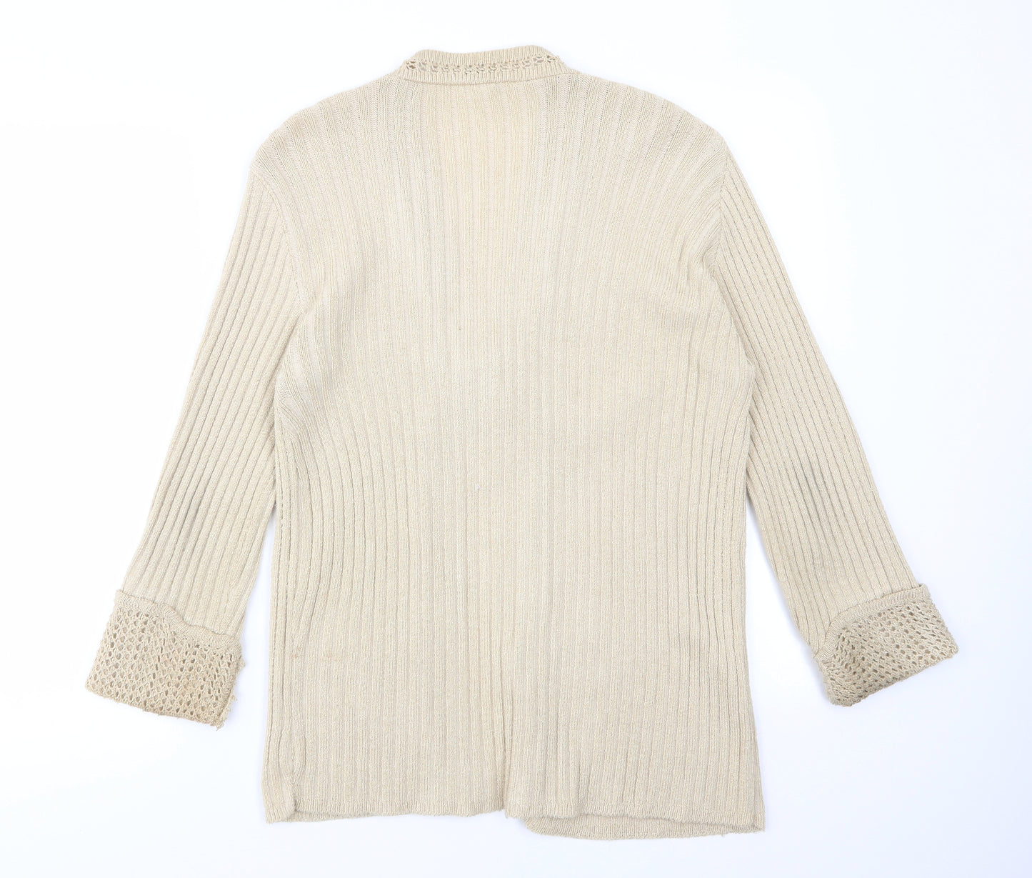 Pulse Womens Beige   Shrug Jumper Size L