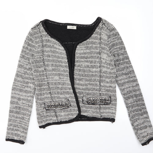 Pull & Bear Womens White   Shrug Jumper Size M