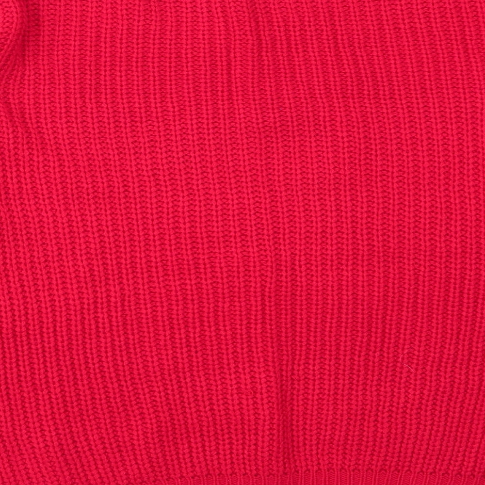 Papaya Womens Red   Pullover Jumper Size L