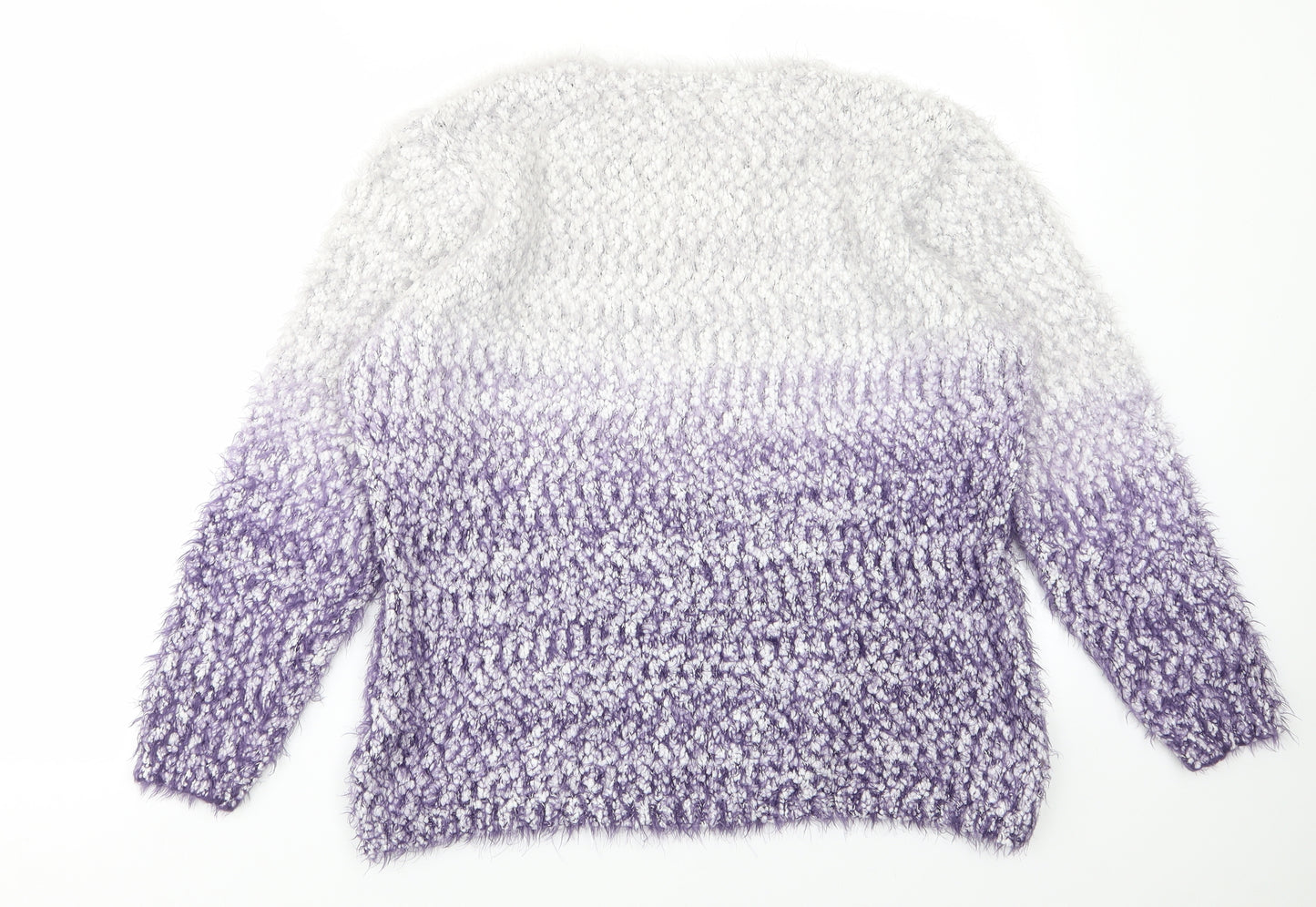 Nina Murati Womens Purple   Pullover Jumper Size XL