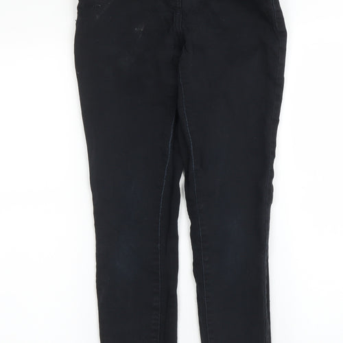 NEXT Womens Black  Denim Skinny Jeans Size 8 L23 in