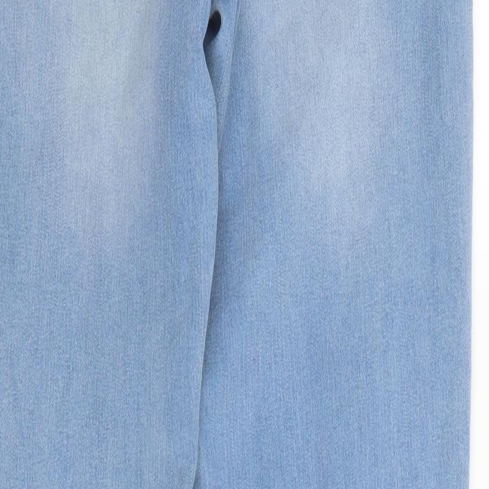 Primark Womens Blue  Denim Skinny Jeans Size 14 L32 in