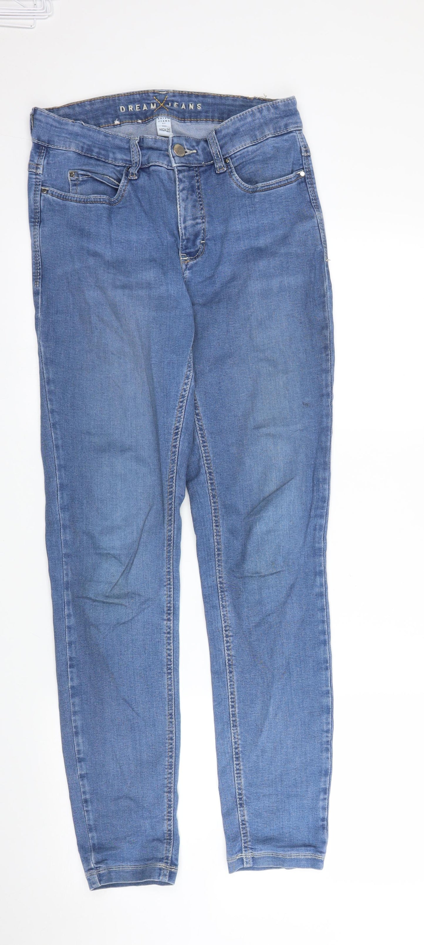 Dream Jeans Womens Blue  Denim Skinny Jeans Size S L29 in