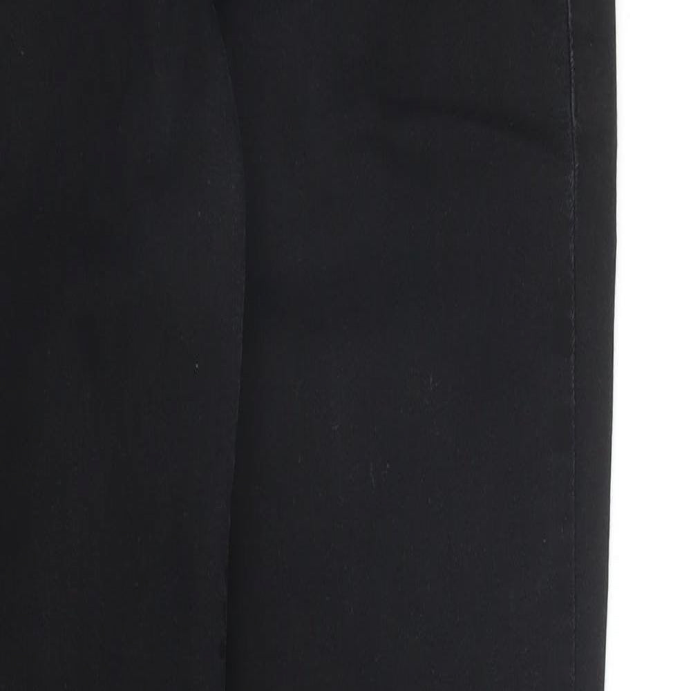 NEXT Womens Black  Denim Skinny Jeans Size 8 L28 in