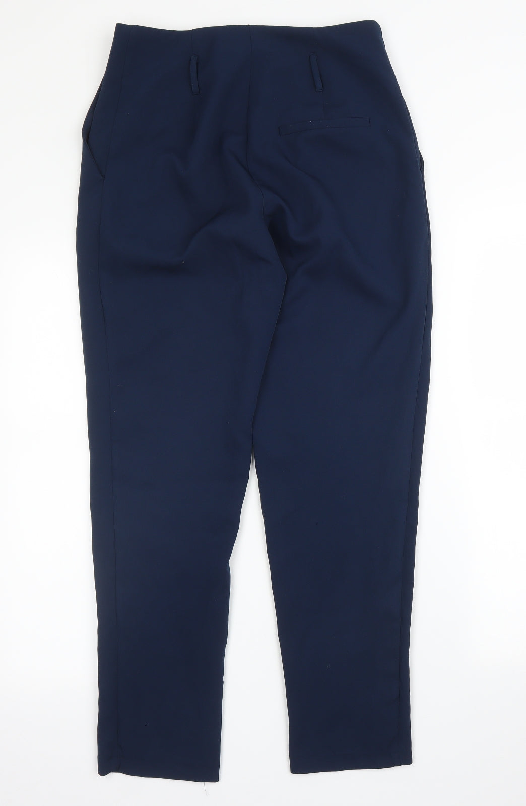 New Look Womens Blue   Carrot Trousers Size 8 L28 in