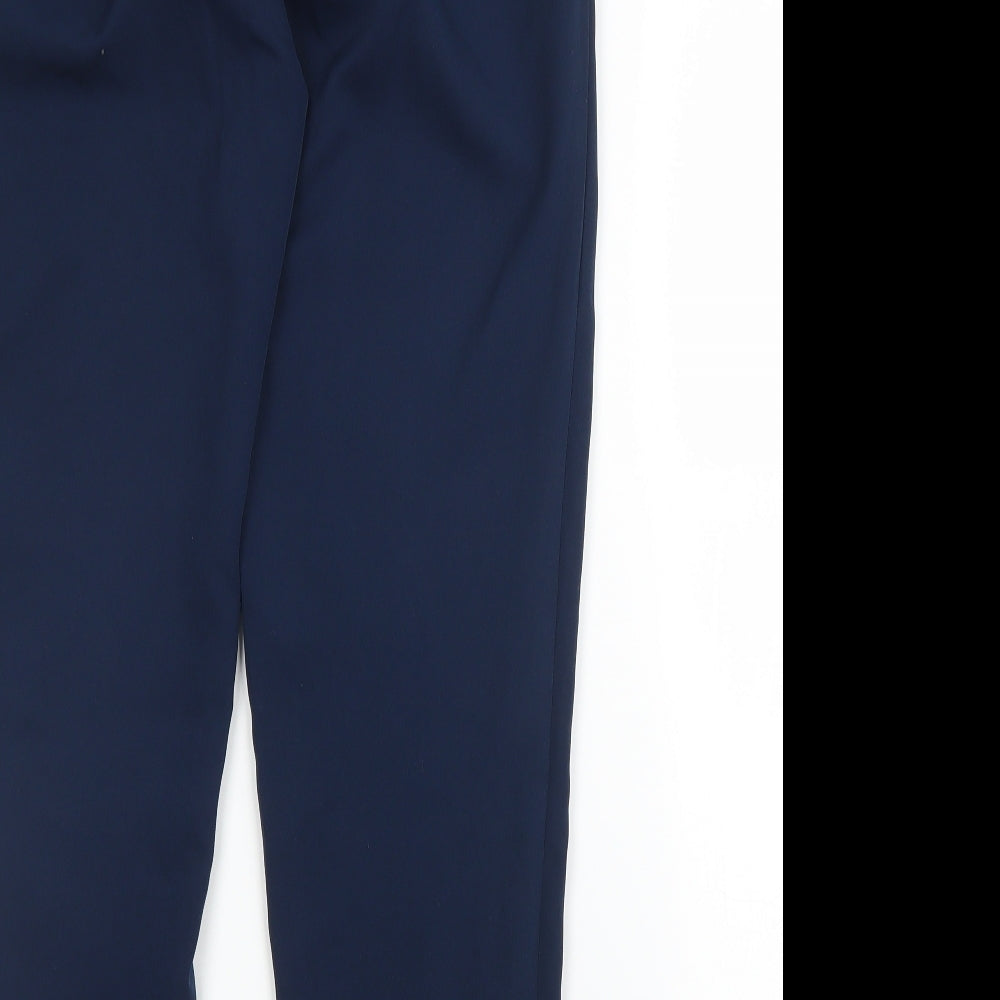 New Look Womens Blue   Carrot Trousers Size 8 L28 in