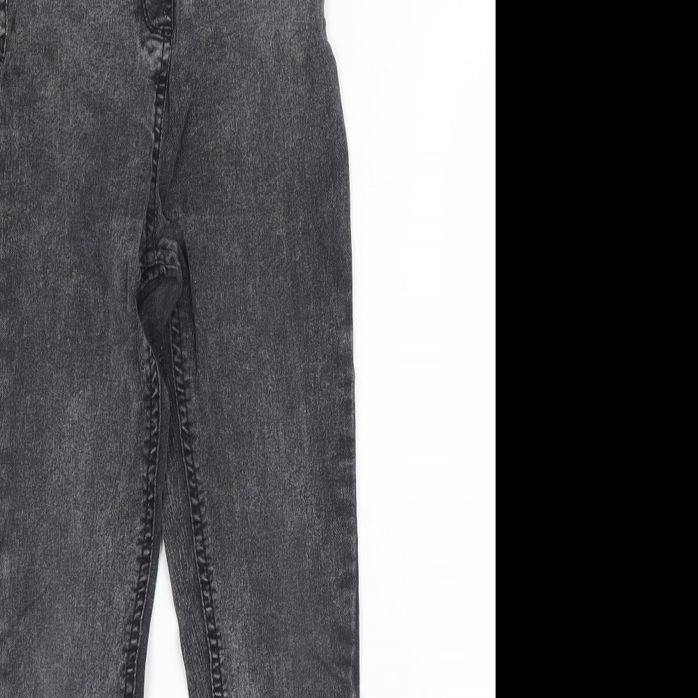 Matalan Girls Grey  Denim Jegging Jeans Size 11 Years