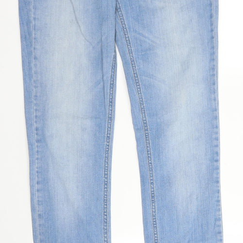St Womens Blue  Denim Straight Jeans Size 28 in L31 in