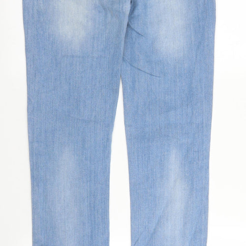 St Womens Blue  Denim Straight Jeans Size 28 in L31 in