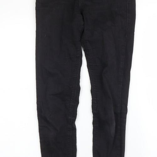 Topshop Womens Black  Denim Skinny Jeans Size 24 in L27 in
