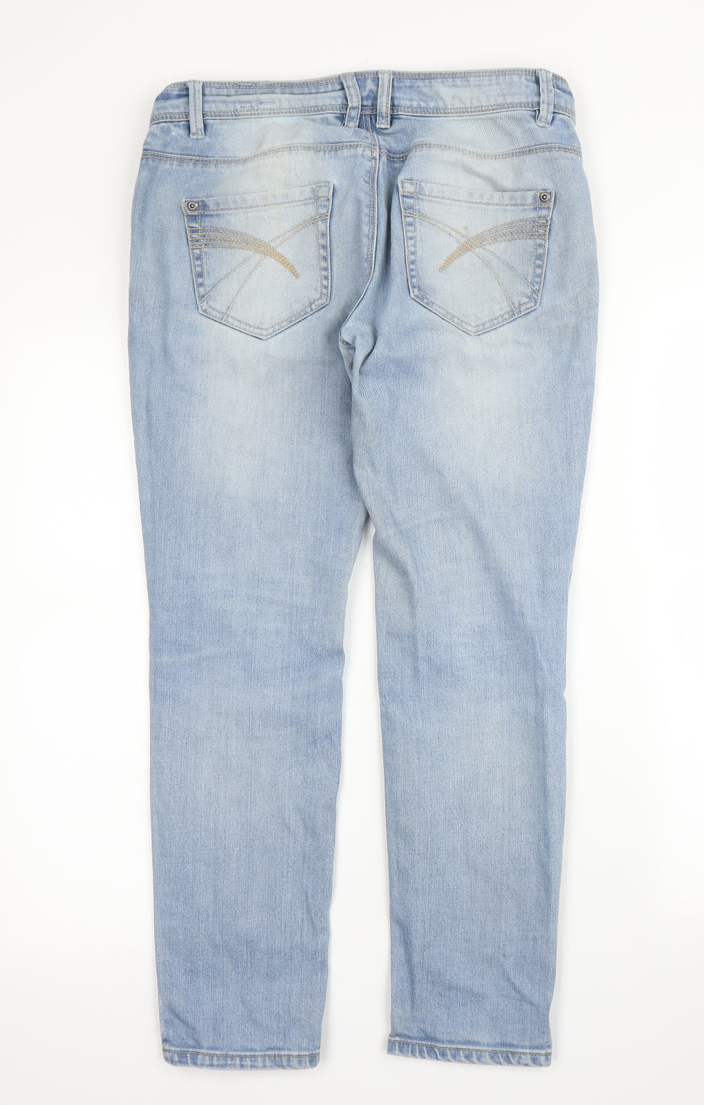 YesYes Womens Blue  Denim Skinny Jeans Size 10 L25 in
