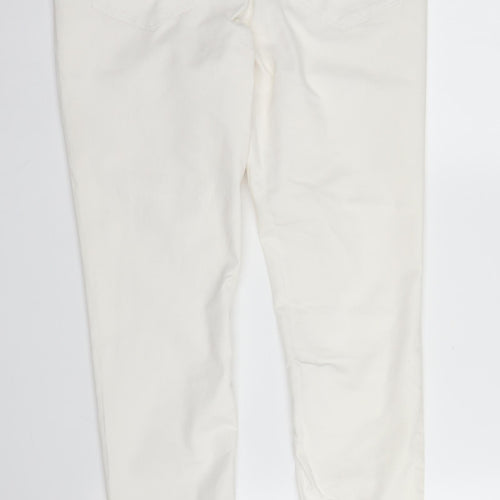 South Womens White  Denim Skinny Jeans Size 10 L26 in