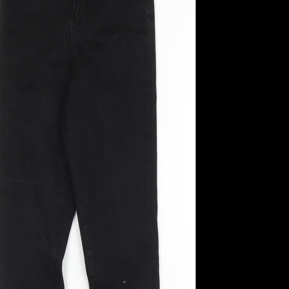 Primark Womens Black  Denim Skinny Jeans Size 12 L28 in