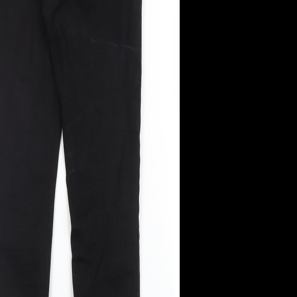 Primark Womens Black  Denim Skinny Jeans Size 12 L28 in