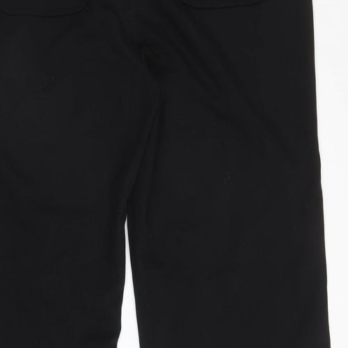 South Womens Black   Trousers  Size 18 L29 in