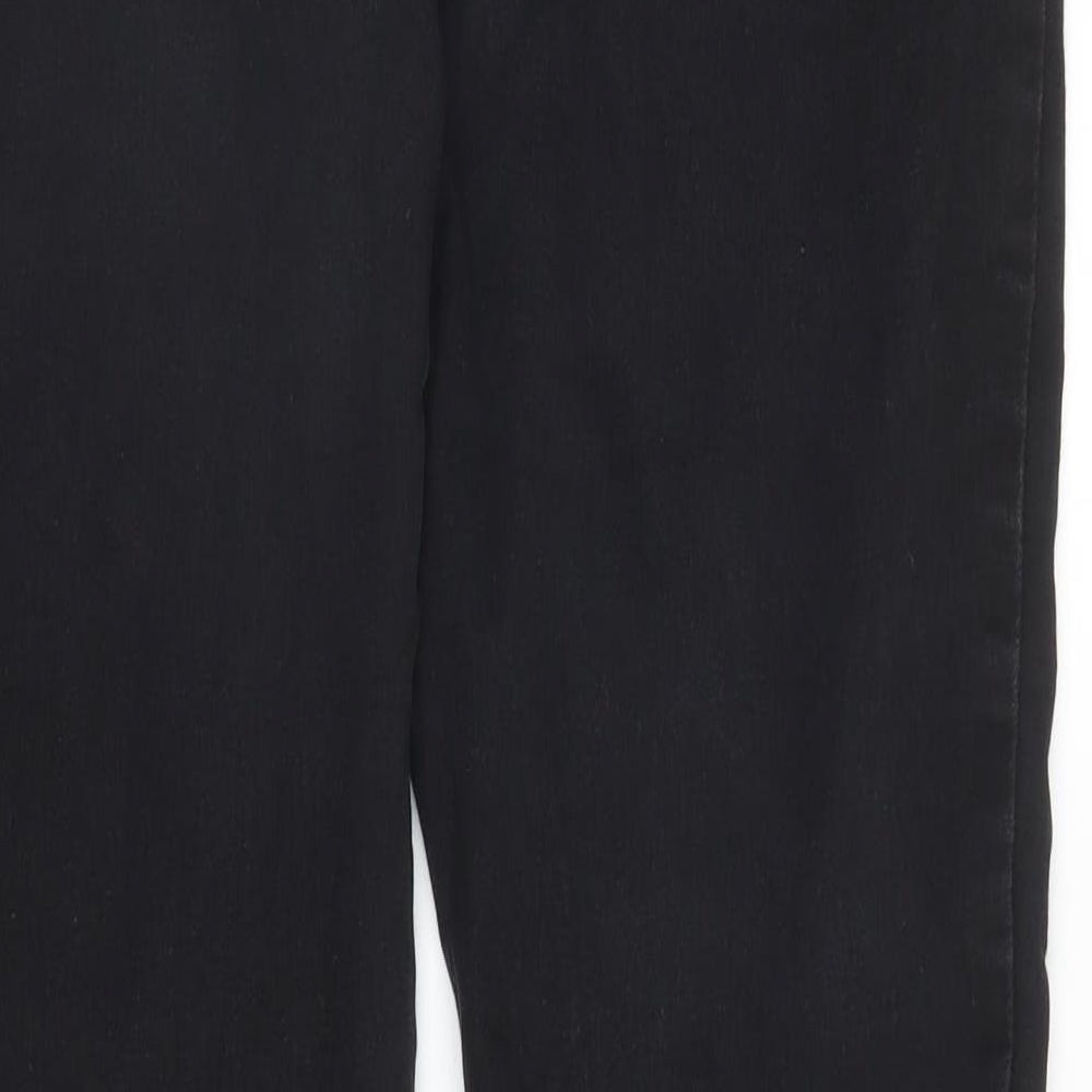 Henley Womens Black  Denim Skinny Jeans Size 14 L31 in