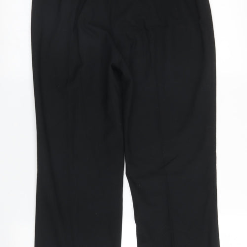 Premium Collection Womens Black   Trousers  Size 10 L30 in