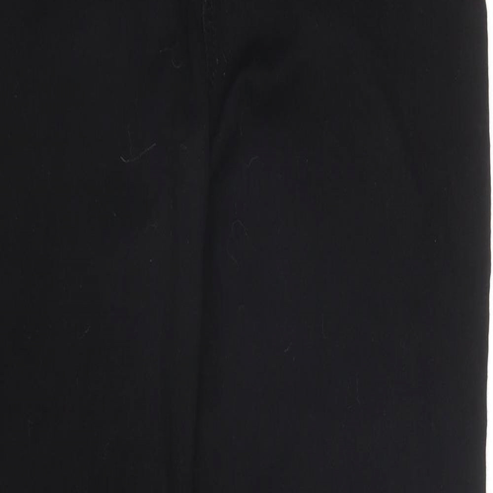 M&S Womens Black  Denim Jegging Jeans Size 14 L30 in