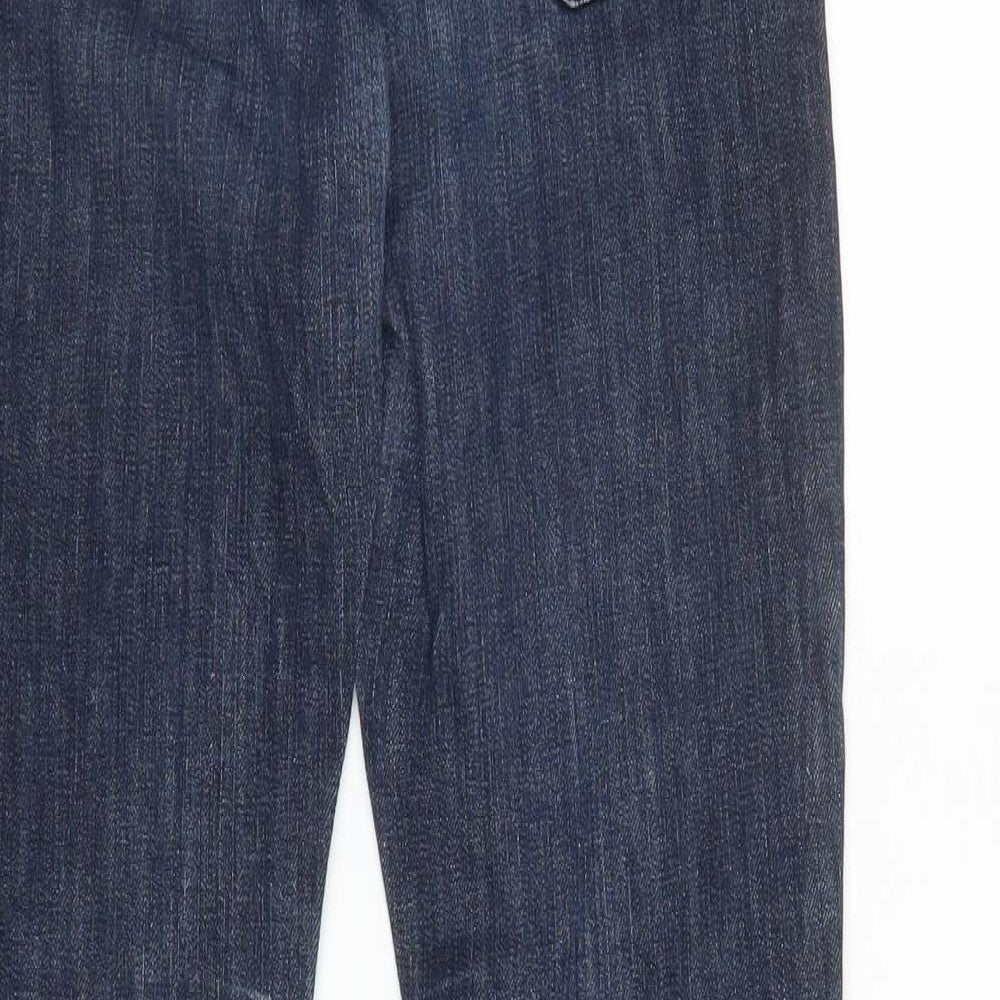 NEXT Womens Blue  Denim Bootcut Jeans Size 6 L27 in