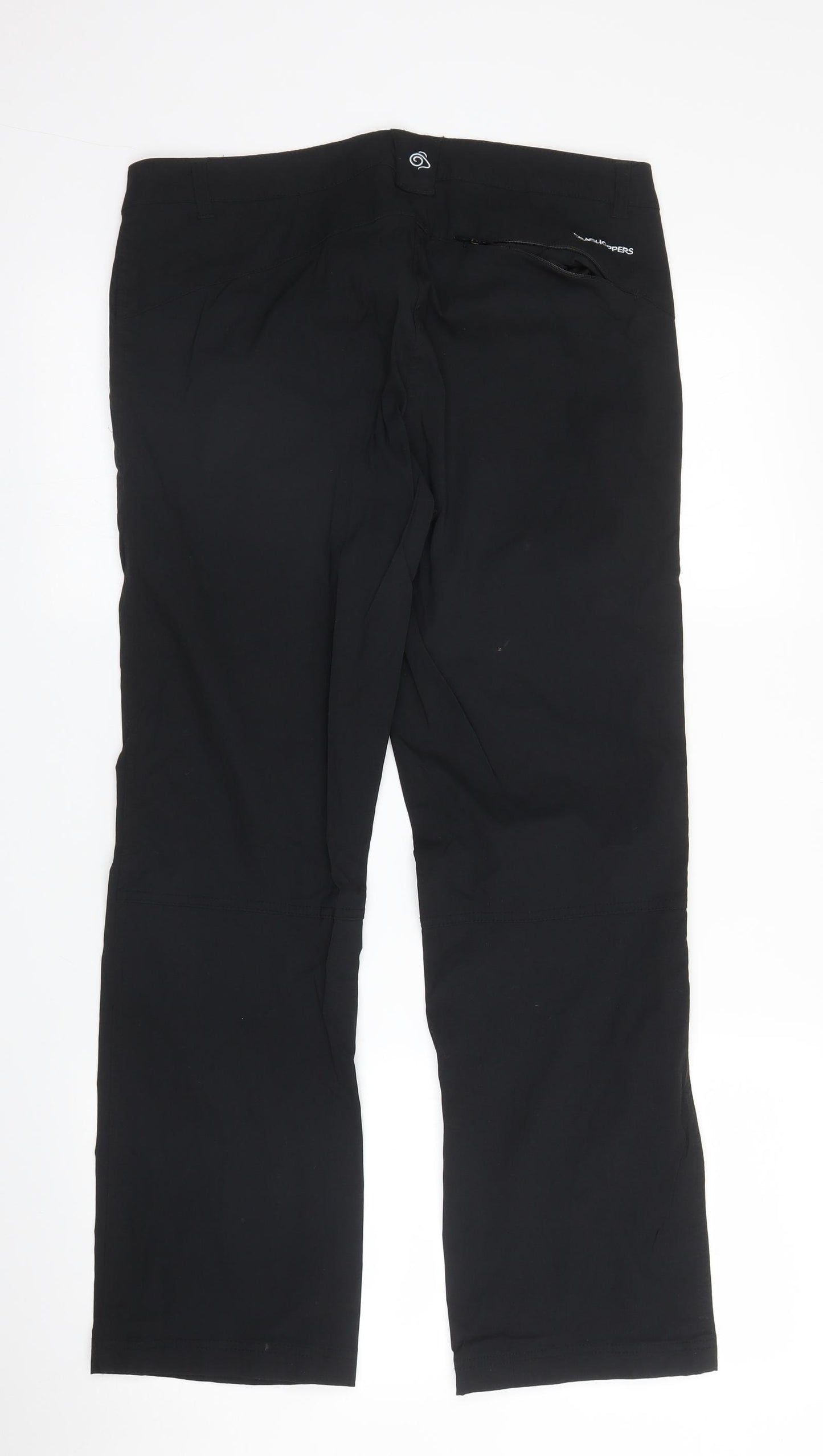 Craghoppers Womens Black   Snow Pants Trousers Size 12 L28 in