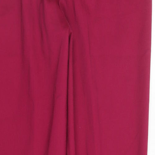 Papaya Womens Pink   Pedal Pusher Trousers Size 10 L26 in