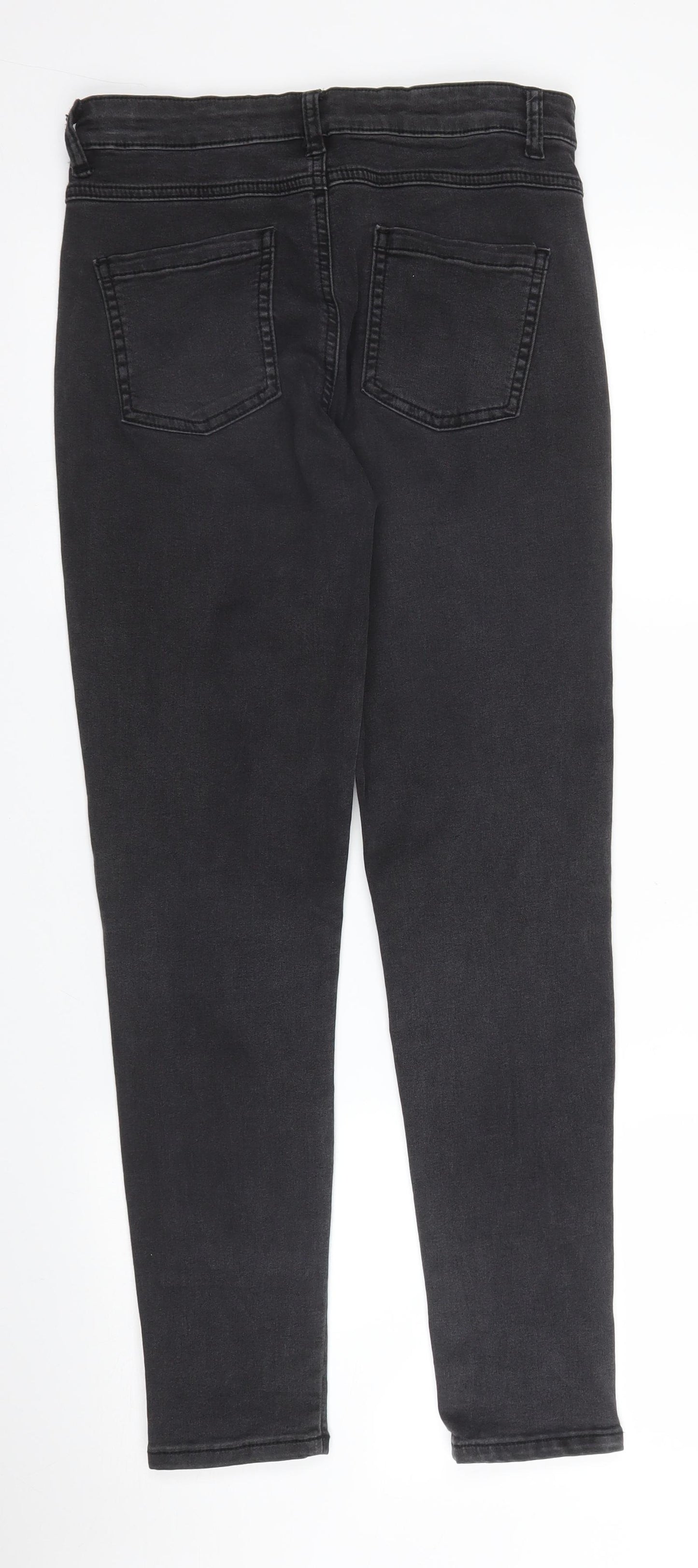 Primark Girls Black  Denim Skinny Jeans Size 13 Years