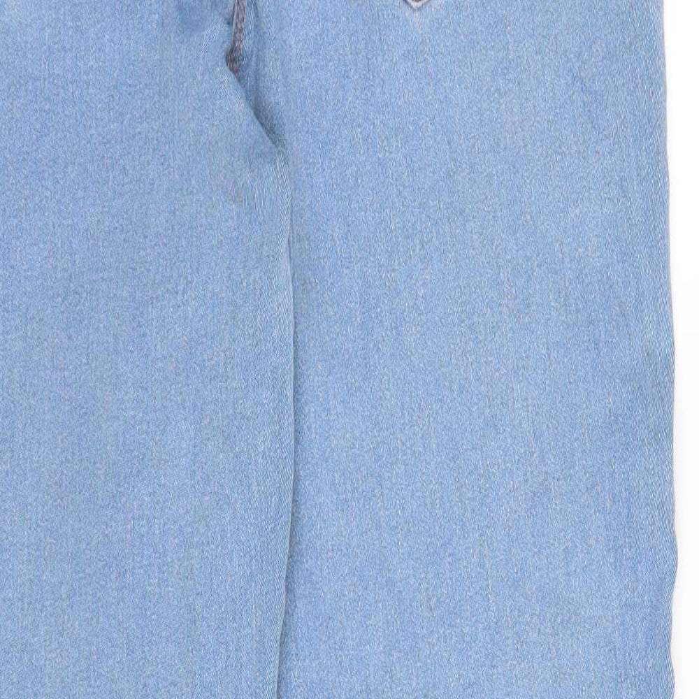 Bonmarché Womens Blue  Denim Cropped Jeans Size 14 L24 in