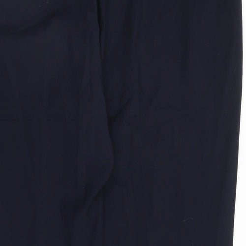 M&S Womens Blue   Trousers  Size 14 L25 in