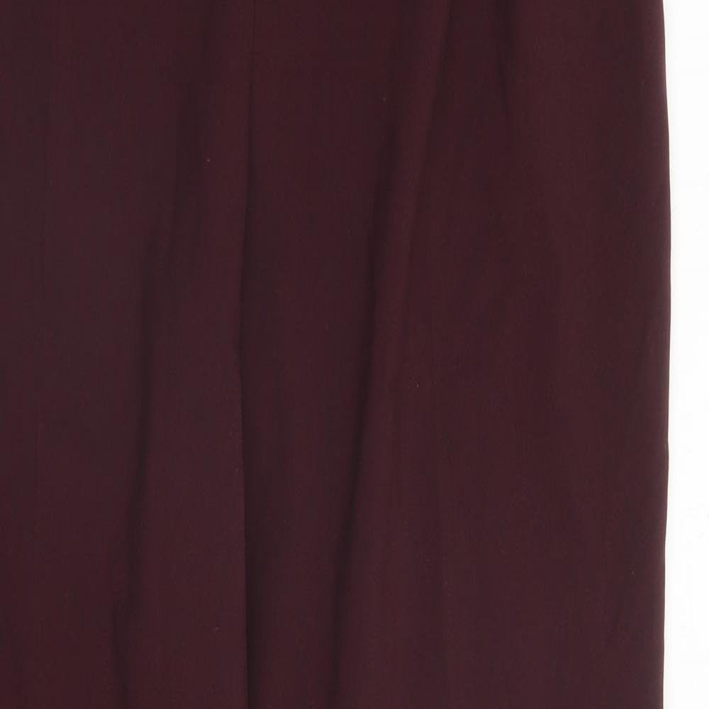 Preworn Womens Purple   Trousers  Size M L30 in