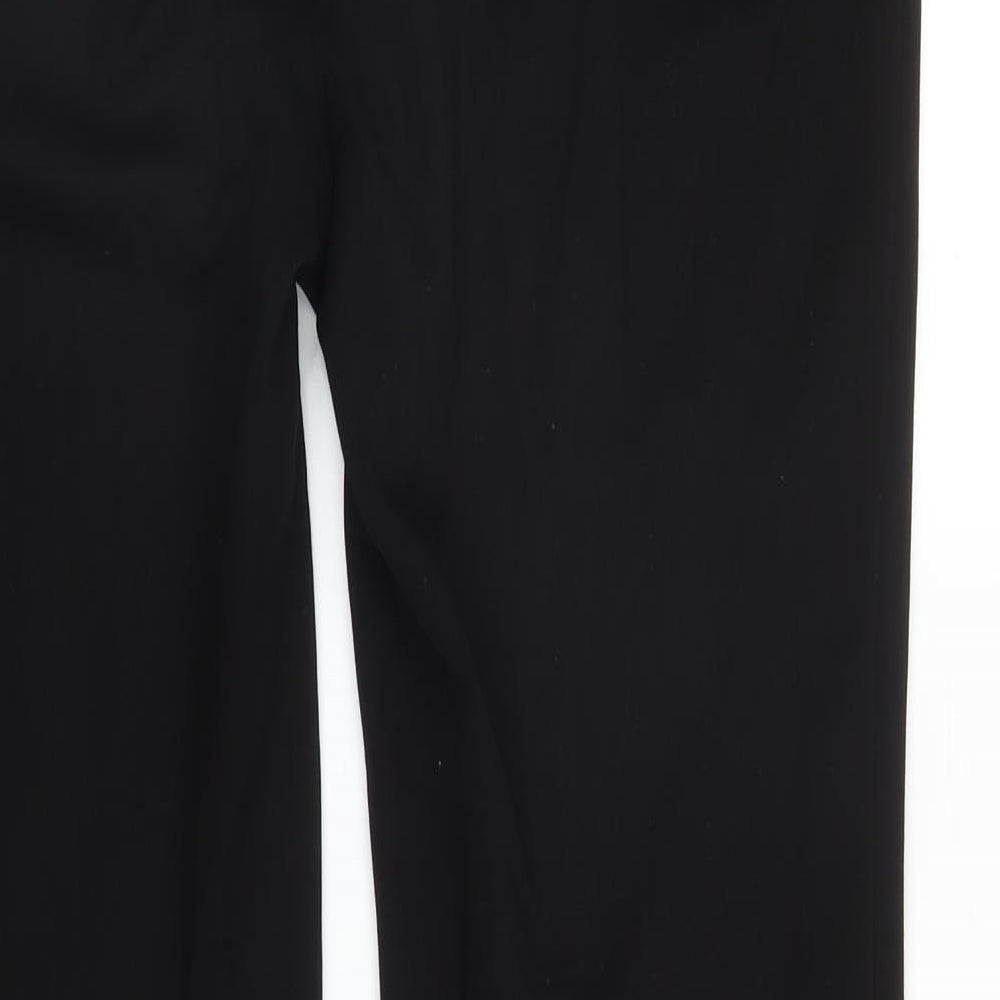 M&S Womens Black   Trousers  Size 10 L30 in