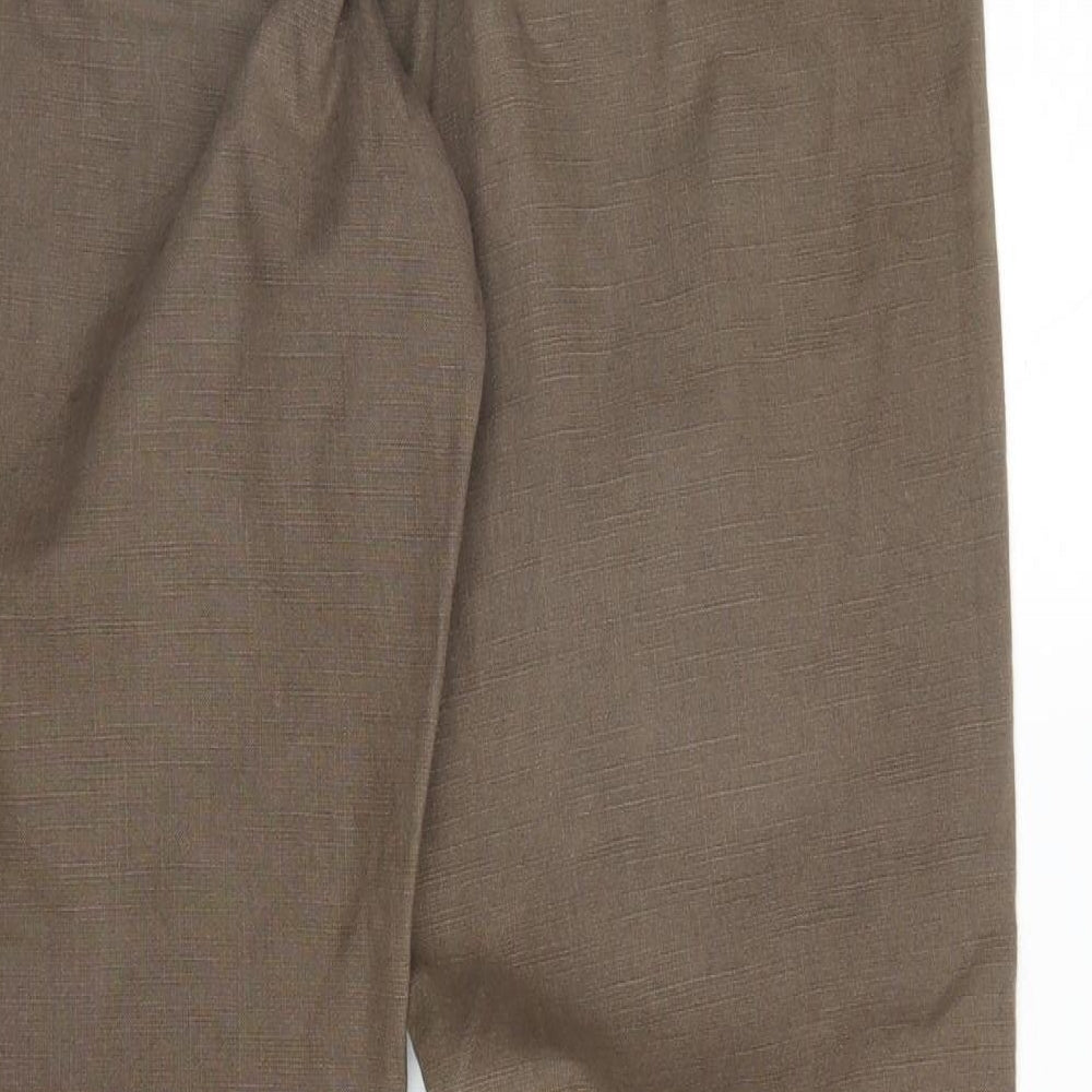 M&S Womens Brown   Straight Jeans Size 8 L29 in