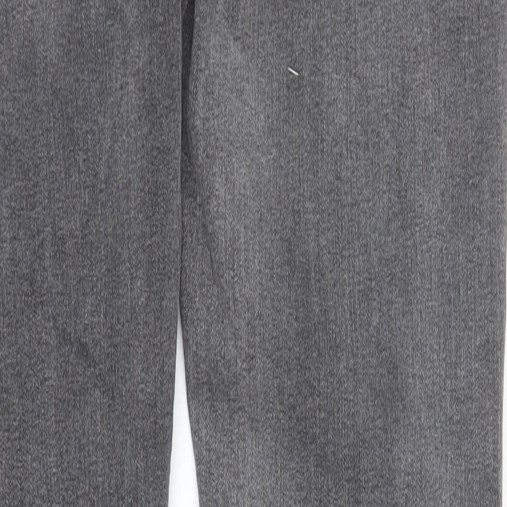 H&M Womens Grey  Denim Skinny Jeans Size 10 L29 in